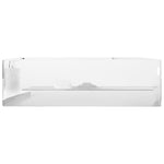 Wash Basin with Overflow 49x25x15 cm Ceramic Silver 143491