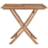 3059583 5 Piece Garden Dining Set Solid Teak Wood