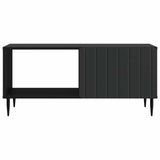 Coffee Table Black 90 x 50 x 40 cm Engineered Wood 894496