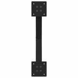 Dining Table Legs X-Shaped 2 pcs Black 57x cm Steel 4012912
