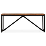 Bench Solid Reclaimed Wood 110x35x45 cm 244901