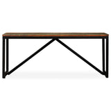 Bench Solid Reclaimed Wood 110x35x45 cm 244901