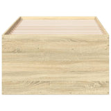 Daybed Sonoma oak Engineered wood Small Single Daybed 3280260