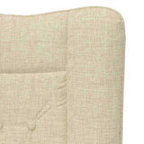 Armchair Cream 63 x 67 x 94 cm Fabric 42001831