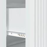 Drawer Cabinet White 66 x 34.5 x 90 cm Engineered Wood 893915