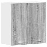 Hanging Cabinet Lyon Grey Sonoma 60x31x60 cm Engineered Wood 815112