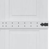Barn Door Corona White 90 x 210 cm Solid Pine Wood 42021203