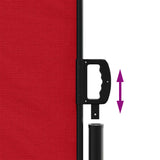 Retractable Side Awning Red 120x600 cm 4004597