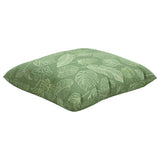 Scatter Pillows 4 pcs Leaf Pattern 60 x 60 cm Polyester Farbic 360422