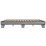 Bed Frame without Mattress Grey Sonoma 160x200 cm 3280230