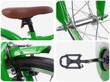 Kids Bike 18 Inches for 5-7 Years Old Green 42009376