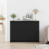 Sideboard Black 102 x 29.5 x 75 cm Engineered wood 862084