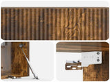 Wall-Mounted TV Cabinet Wall-mounted Smoked Oak 98 x 31 x 30 cm 898560