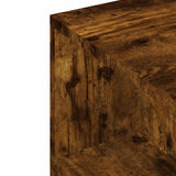 TV Cabinet Smoked Oak 102x34.5x43 cm Engineered Wood 833747
