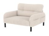 GOMYWAY corduroy fabric, comfortable monochrome single person wide seat chair, suitable for living W2678P422244