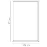 Greenhouse Aluminium 362x190x195 cm 13.41 m 45216