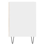 TV Cabinet White 160x35x55 cm Engineered Wood 831340