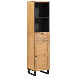 Bathroom Cabinet Brown 38 x 33 x 160 cm Solid Mango Wood 4018066