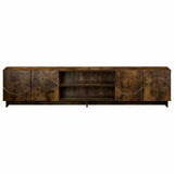 TV Stand 180 x 34.5 x 40 cm Smoked Oak Engineered Wood 8011500