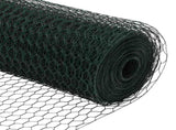 Hexagon Fence Green 0.8 x 100 m PVC 42005454