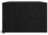 Coffee Table Black Oak 90 x 50 x 45 cm Engineered Wood 8004684
