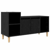 TV Cabinet Black Oak 100 x 35 x 55 cm Engineered Wood 881023