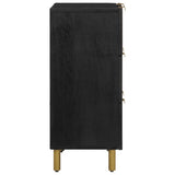 Sideboard Black 60x33x75 cm Engineered Wood 4017651