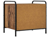 Bedside Cabinet Old Wood 48 x 36.5 x 60 cm Engineered Wood 8013538