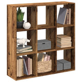 Room Divider Bookcase Old Wood 102x29x103,5 cm Engineered Wood 858046