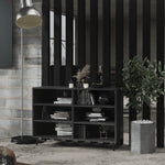 Sideboard High Gloss Grey 103.5x35x70 cm Engineered Wood 806048