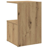 Bedside Cabinets 2 pcs Artisan Oak 35x35x55 cm Engineered Wood 856533