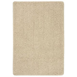 Shaggy Rug Cream 120x170 cm Anti Slip 340388