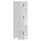 Kitchen Cupboard "Porto" High Gloss White Engineered Wood 854109
