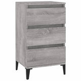 Bedside Cabinet Grey Sonoma 40x35x70 cm Engineered Wood 819674