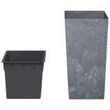 Planter with Removable Inner Grey 21/49 L PP Concrete Look 364695