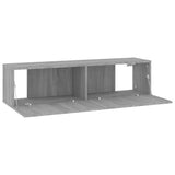 TV Wall Cabinet Grey Sonoma 120x30x30 cm Engineered Wood 815100