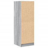 Apothecary Cabinet Grey Sonoma 40x41x118 cm Engineered Wood 855201