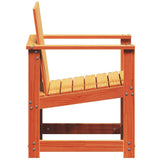 Garden Chair Wax Brown 62x56x77 cm Solid Wood Pine 844662