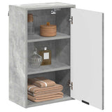 Bathroom Cabinet Wall-mounted Concrete Grey 39 x 23.5 x 65 cm 883387