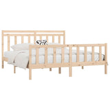 Bed Frame Solid Wood Pine 200x200 cm 3107048