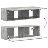 TV Wall Cabinet Concerte 98 x 31 x 29.5 cm Engineered Wood 892235