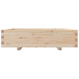 Garden Planter 100x100x26.5 cm Solid Wood Pine 847318
