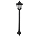 Outdoor Solar Lamps 3 pcs LED Black 44471