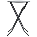 Garden Table Folding Anthracite 50 x 50 x 72 cm Metal 42010320