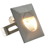Outdoor LED Wall Lights 6 pcs 2 W Silver Square 45656