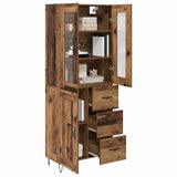Highboard Old Wood 69.5 x 34 x 90 cm Engineered Wood 3402694