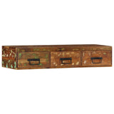 Wall-mounted TV Cabinet 100x30x19 cm Solid Wood Reclaimed 4017465