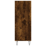 Sideboard Smoked Oak 34.5x32.5x90 cm Engineered Wood 828729