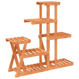 Flower Stand 95x25x96 cm Solid Wood Fir 362880