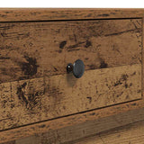 Coffee Table Old Wood 90 x 90 x 28 cm Engineered Wood 868802